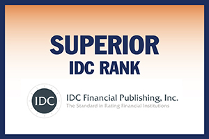 Graphic: Superior Rank from IDC Financial Publishing, Inc.