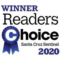 Image of Santa Cruz Sentinel WINNER OF READERS CHOICE 2020 logo